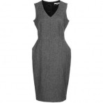 Lk Bennett Freida Etuikleid silver