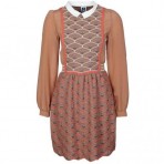 M Missoni Strickkleid brown