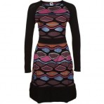 M Missoni Strickkleid noir