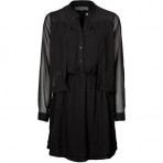 Misericordia Brillante Woman Blusenkleid black