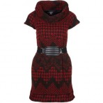 Miss Sixty Annerie Strickkleid red