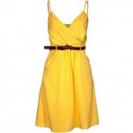 Miss Sixty April Sommerkleid yellow