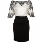 Miss Sixty Tillie Blusenkleid ivory