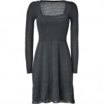 Missoni M Charcoal Square Neck Knit-Dress