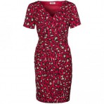 Moschino Cheap & Chic Etuikleid rot