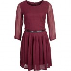nocollection Soraya Etuikleid prune