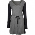 Part Two Aaralyn Jerseykleid grau