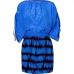 Roberto Cavalli Peacock Silk Dress
