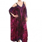 Roberto Cavalli Rosen Druck Chiffon Kleid