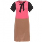 Schumacher Pretty Color-Blocking Kleid Aus Seide