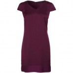 Set Blusenkleid bordeaux
