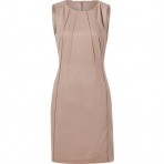 Steffen Schraut Soft Nougat Pleated Dress