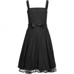Swing Cocktailkleid / festliches Kleid noir