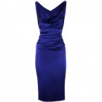 Talbot Runhof Cobalt Dress Voltaire