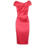 Talbot Runhof Fuchsia Dress Romania Rot