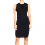 Valentino Sleeveless knitted fabric bow dress