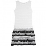 Valentino Strickkleid Mit Volants