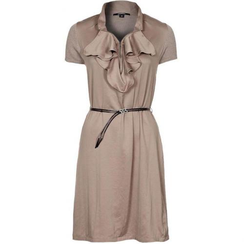 comma, Blusenkleid brown melange 