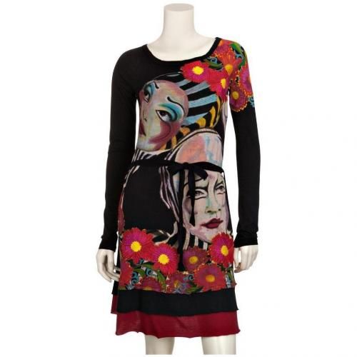 Desigual Kleid Schwarz