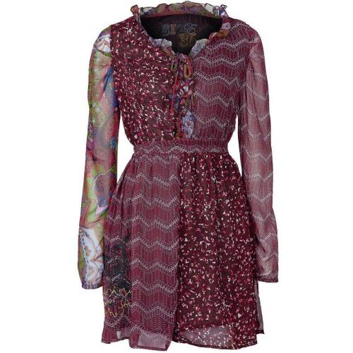 Desigual Vestatun Jerseykleid borgona 