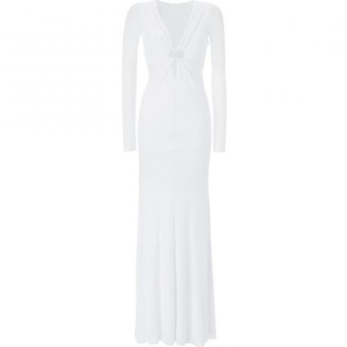 Emilio Pucci White Draped Dress