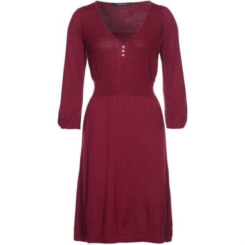 Expresso Nougat Strickkleid cerise 