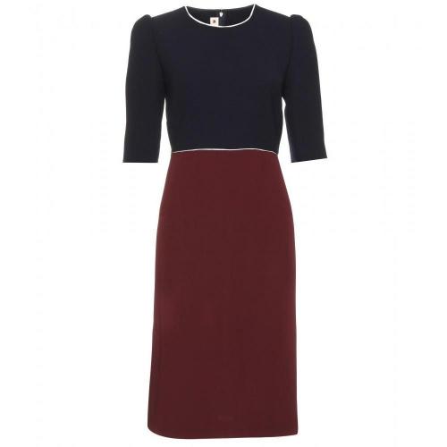 Marni Two-Tone Kreppkleid