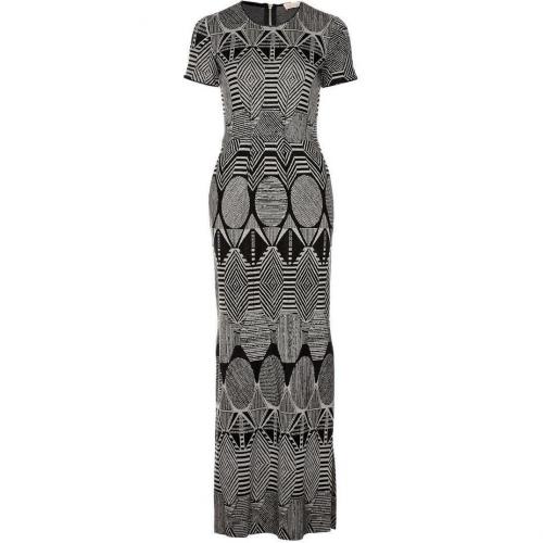 Mw Matthew Williamson Maxikleid black/white 