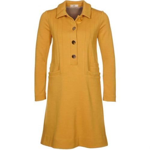 Orla Kiely Strickkleid mustard 