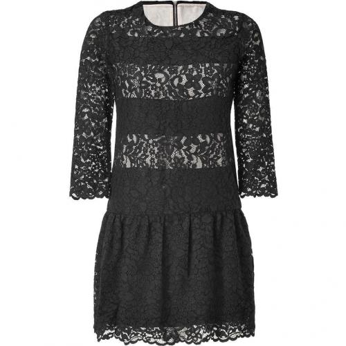 Sandro Black Lace Dress